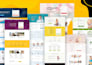 create a responsive landing page using wordpress or webflow
